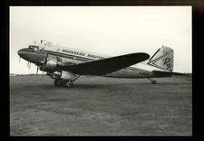 Aviation Airplane Airline postcard J.J. #SP26 Rouseau DC-3 