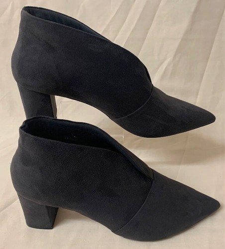 black suede ankle boots next