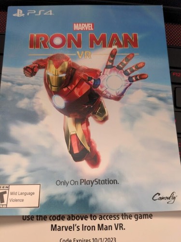 Ironman PlayStation 4 5 PSVR PS4 