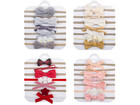 7 Custom Handmade Bows-Velvet, Ribbon, Cotton Bows-Infants-Toddlers