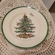 NWT Spode Christmas Tree 10.5 in. DINNER Plate NEW