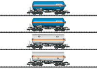 "Minitrix 15538 Wagen-Set ,,Druckgas-Kesselwagen\" ,Spur N, Ovp"