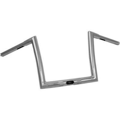 Todds Cycle 0601-3982 1 1/4 Handlebar 10 INCH APE CHROME HARLEY ROAD GLIDE FLTR