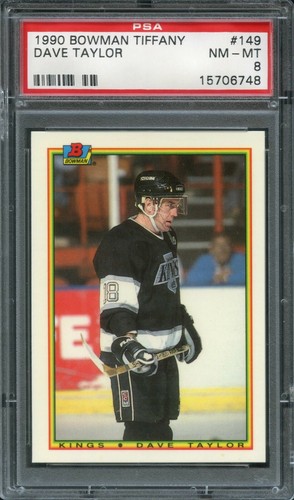 1990 Bowman Tiffany Dave Taylor #149 card