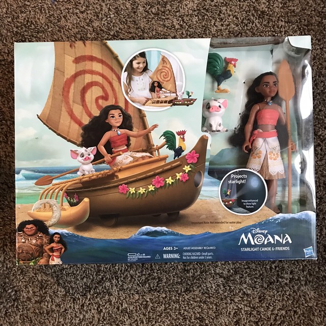 disney moana starlight canoe and friends
