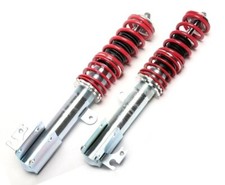 2 TA TECHNIX GEWINDE - FEDERBEIN AUS GEWINDEFAHRWERK VORNE - MAZDA 323 / F BJ