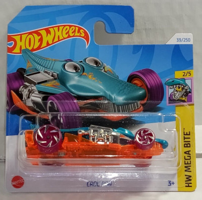 2024 Hot Wheels Short Card Croc Rod 39/250 HW Mega Bite 2/5 HTC02
