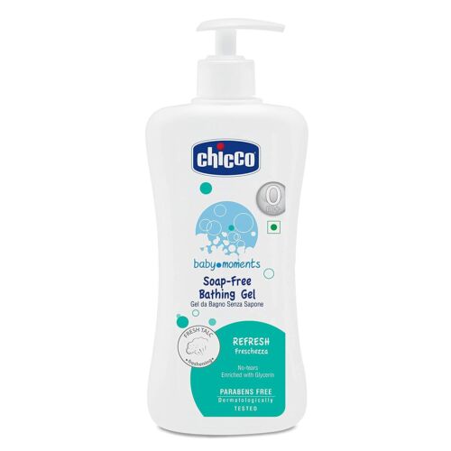 Chicco Baby Moments Soap Free Tear Free Refresh Bathing Gel 500ml- - Picture 1 of 4