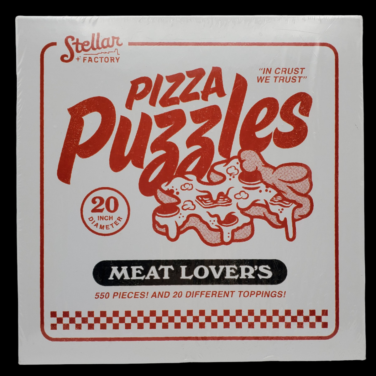 Stellar Factory Quebra-cabeças de pizza, pimentão, 550 peças :  : Brinquedos e Jogos