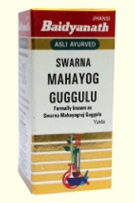 Baidyanath Ayurvedisches Swarna Mahayog Guggulu 25 Tabletten Kostenloser Versand