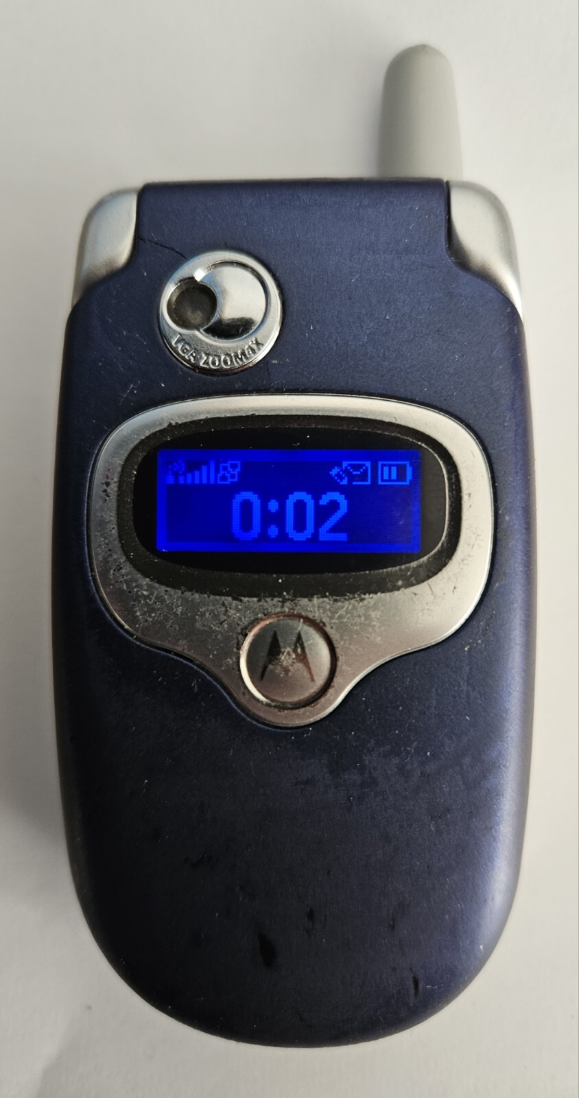 RETRO MOTOROLA V300 SIMPLE FLIP MOBILE PHONEUNLOCKED WITH NEW CHARGAR &WARRANTY eBay