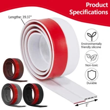 Door Draft Stopper Under Door Sweep Weather Stripping Seals Weather Bottom Seal 