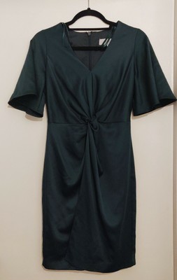 coast dark green dress