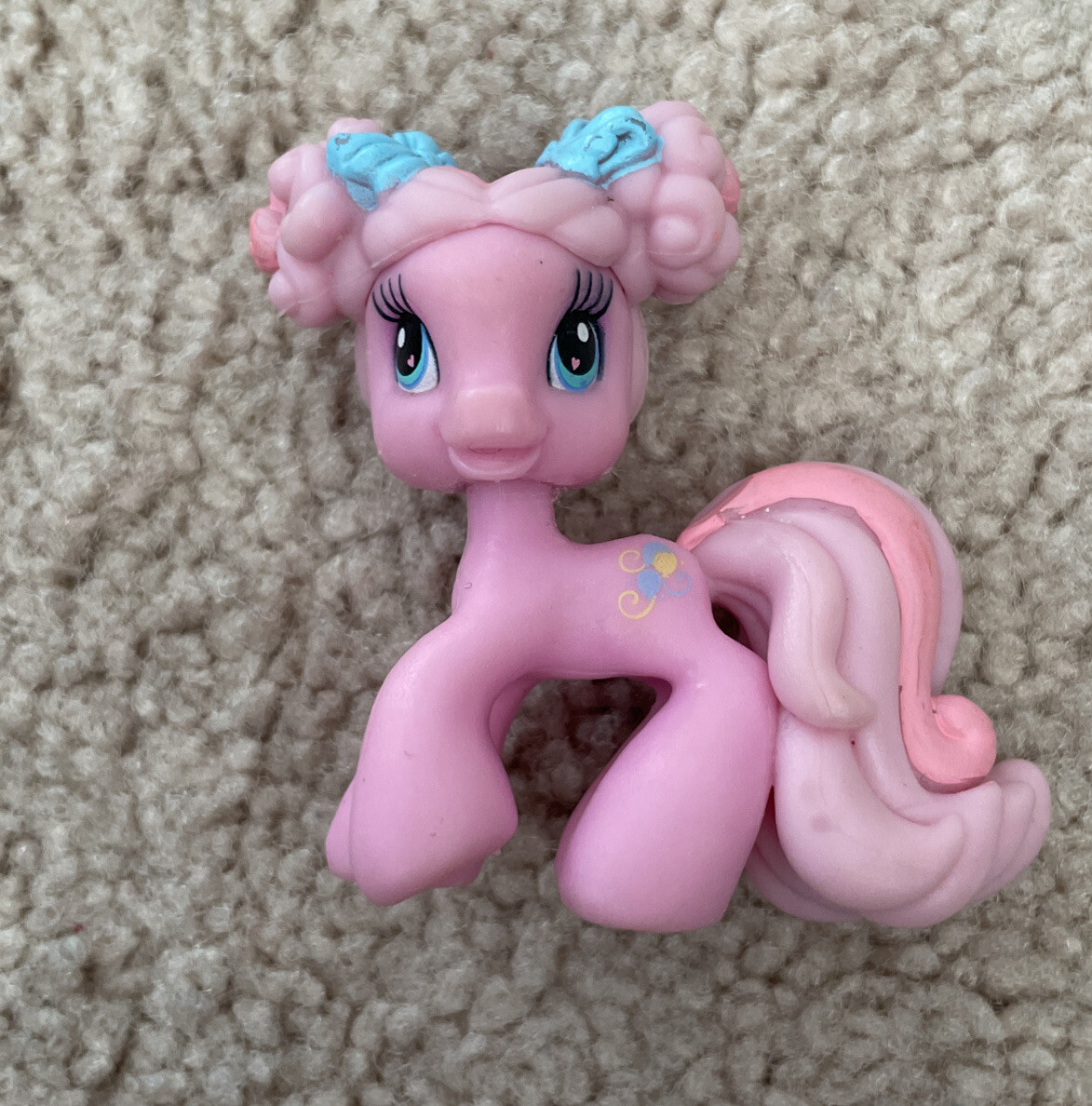 My Little Pony Pinkie Pie With Removable Hair 2” Figure