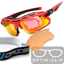 Sportbrille Skibrille Sonnenbrille mit Optik-...