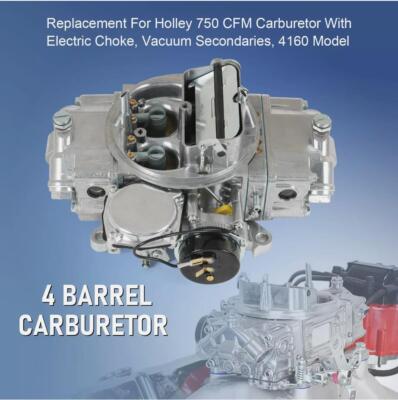 FOR Holley 0-80508S 750 CFM Carburetor Electric Choke Vacuum Secondaries