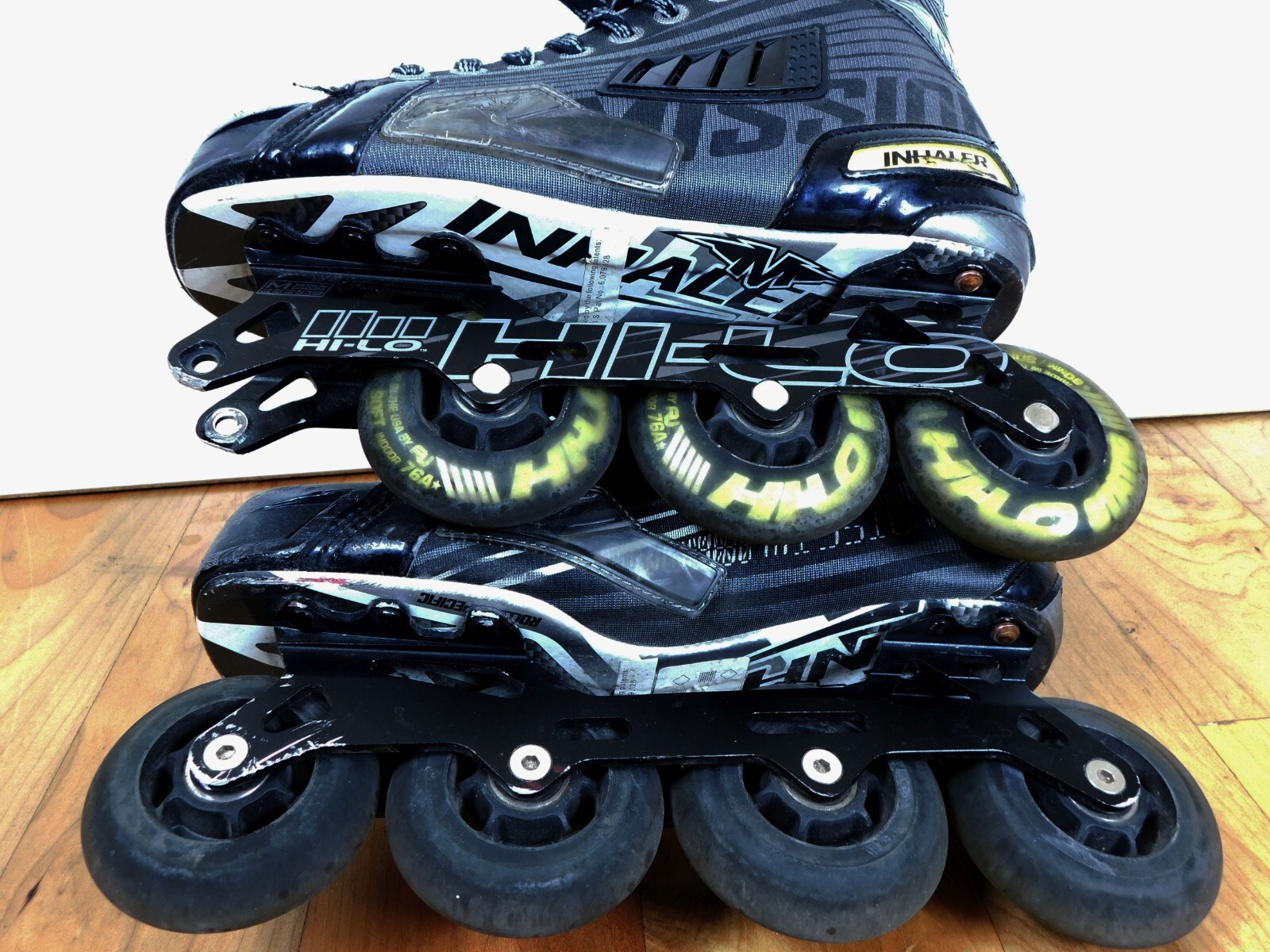 MISSION INHALER DS3 Mens 8 Inline Roller Hockey Skates eBay