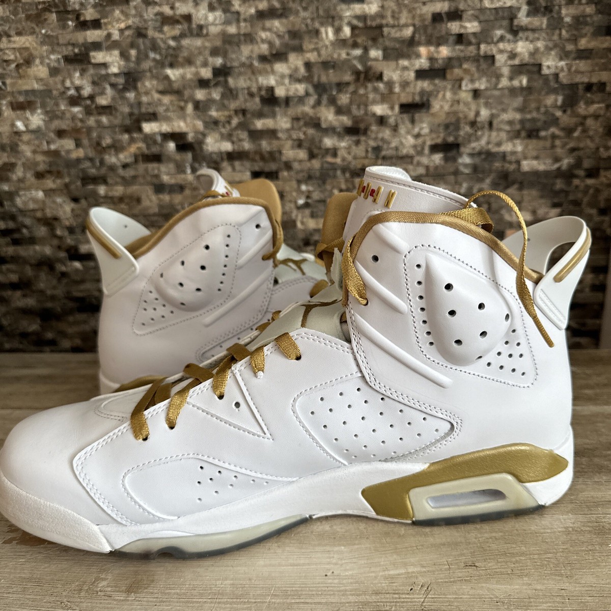 NIKE AIR JORDAN VI 6 VII 7 RETRO GOLDEN MOMENT PACK GMP WHITE