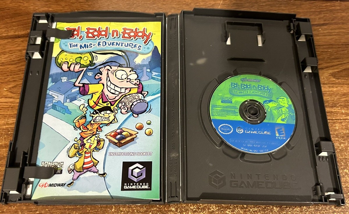 NINTENDO GAMECUBE - ED, EDD N EDDY: ON THEIR MIS-EDVENTURES Game
