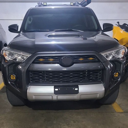 LED Fog Light Yellow Lens LH RH Sides Chrome Housig 2010-23 Toyota Tacoma Tundra - Picture 9 of 23