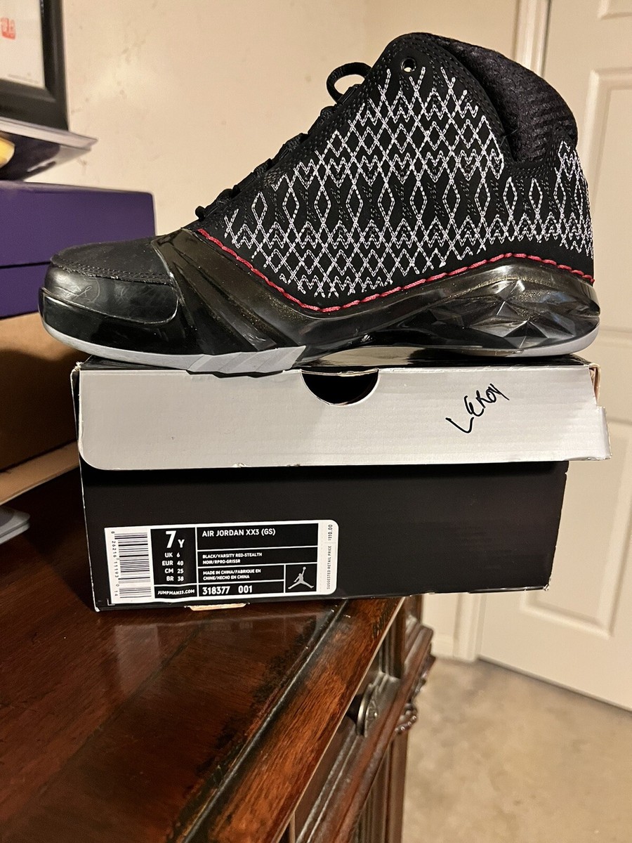 Nike Air Jordan XX3 23 BLACK STEALTH Size 8 - Air Jordan 23 OG Black Stealth for sale online | eBay main image 3