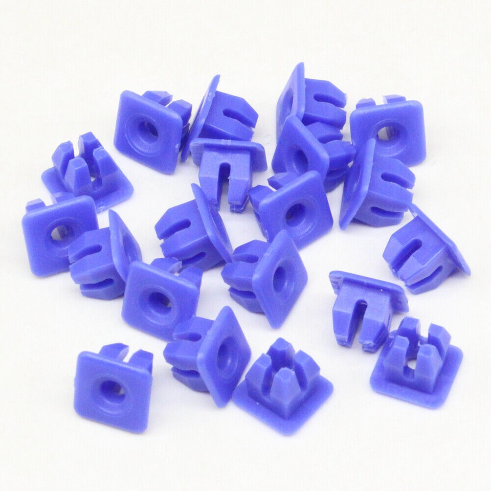 25 Bumper Cover Outer Bracket Locking Nut 8 Screw Grommet Clip For