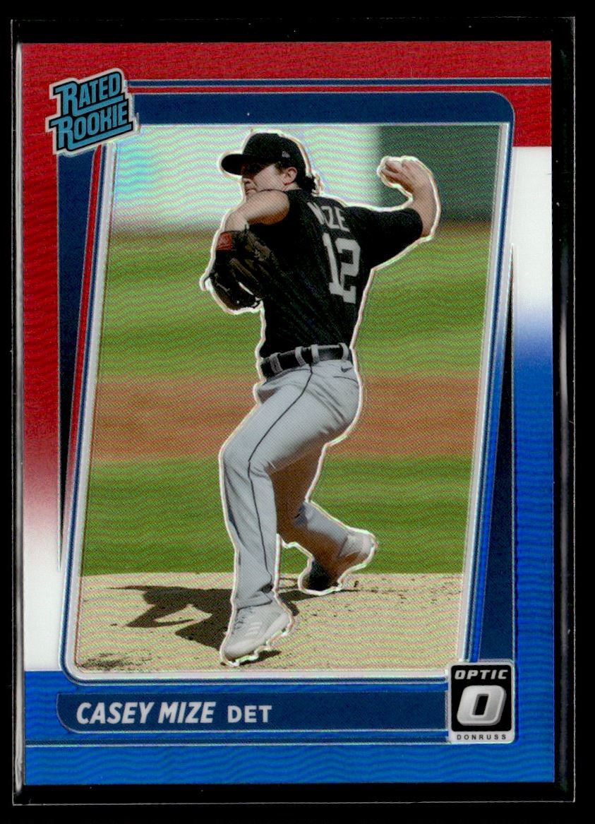 2021 Donruss Optic Red/White/Blue Casey Mize 025/199 #39