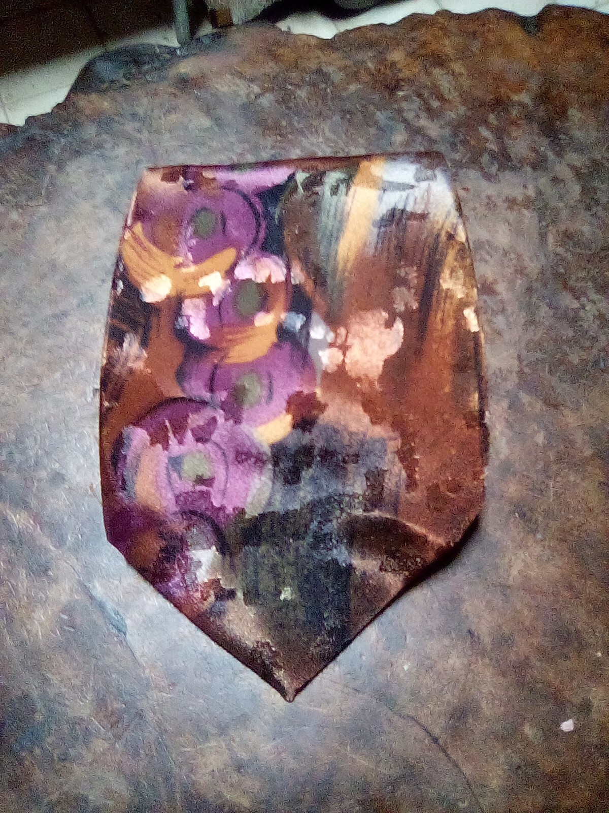 Gino Rinoldi Multi Colored Metallic Designer Neck… - image 1