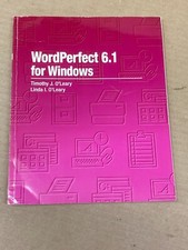Wordperfect 6.1 for Windows - Paperback, by O'Leary Timothy J. - Pre-Owned