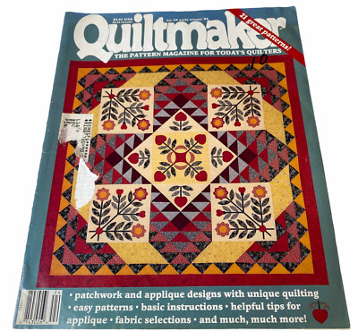 Quiltmaker Magazine Early Winter 1992 21 patterns