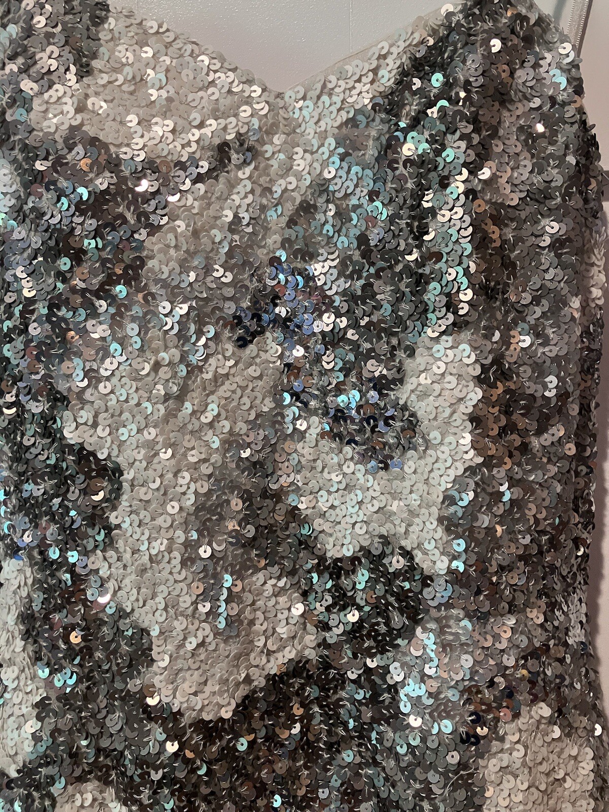 Scala Sequins & Silk Strapless Mini Cocktail Dres… - image 2