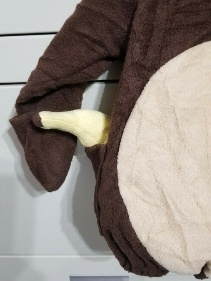 ANTIGUO ABRIGO CHAQUETA CON CAPUCHA MONO BEBÉ AZUL MARINO DISFRAZ HALLOWEEN 6-12 MESES  Foto 3 de 4