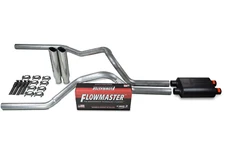 96-99 Chevrolet GMC Truck 5.7L Mandrel Dual Exhaust w/ Flowmaster Original 40