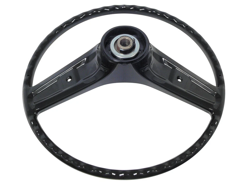 Volante F100 1971-77 2 radios negro F150 F250 F350 Bronco nuevo Foto 3 de 4