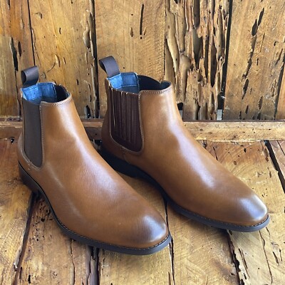 Steve Madden Boots Botines/Salz Men Brown Chelsea SZ 8 | eBay display picture 3
