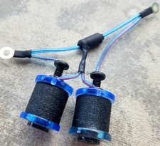 1" 8-32 Tattoo Machine Parts Coils 8 Wrap Light Blue Washers Black Blue Candy US