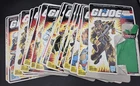 1980's Hasbro GI Joe ARAH Card Back ONLY 21 Card Lot