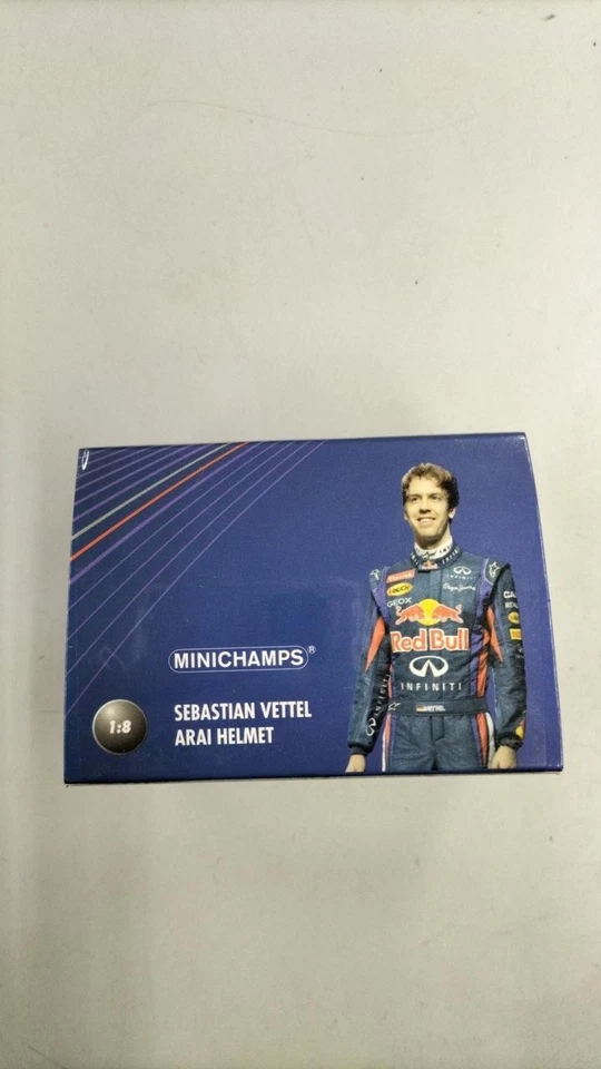 MINICHAMPS SEBASTIAN VETTEL 1/8 HELM - Bild 3 von 4
