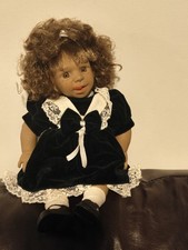 Vintage Retro Collector Expressions Doll 40cm Porcelain Doll Collectable Gift UK