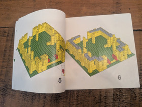 375/6075 & 383/6083 (x2) Yellow Castle & Knight's Tournament Lego instructions