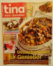 Zeitschrift "Tina" - Koch- & Back-Ideen