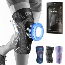 Knee Sleeve Compression Brace Support for Sport Gym Joint Pain Arthritis Relief