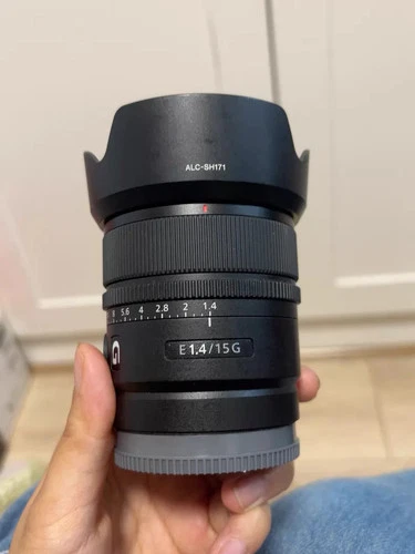 Sony E 15mm f/1.4 E-Mount Wide-Angle Lens SEL15F14G