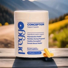 PRENATAL VITAMINS Preggo Conception Support Capsules for Women 60ct O POSITIV