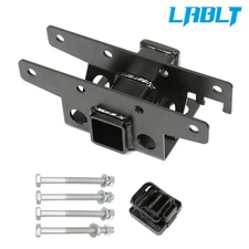 LABLT 2" Tow Bar Step Trailer Hitch Receiver For Jeep Wrangler JK 2007-2018