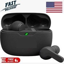 True Wireless Bluetooth Earbuds   Black   New