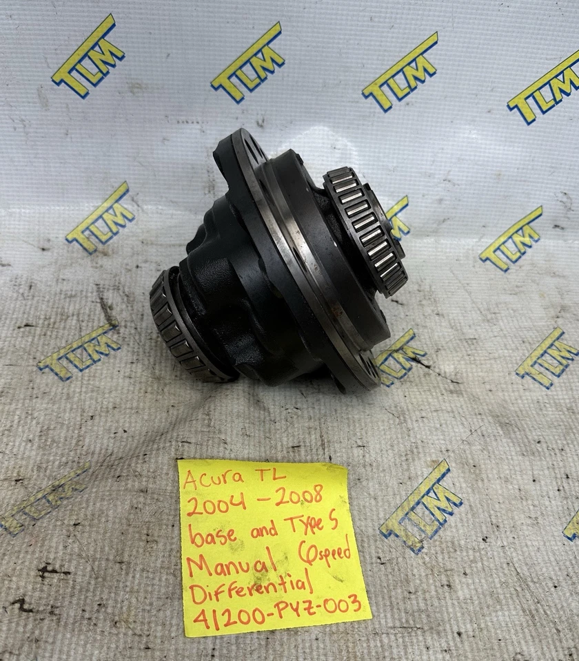 04-08 Acura TL Diferencial TIPO S Base Manual 6 Velocidades 41200PYZ003 05 06 07 OEM Foto 2 de 4