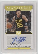 2022 Panini Chronicles Vertex Signatures Juan Toscano-Anderson #VS-JTA Auto 0s8s