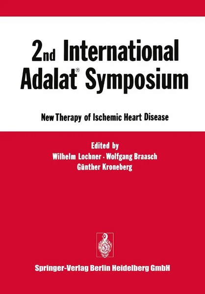 Wilhelm Lochner (U. A.) | 2Nd International Adalat® Symposium | Taschenbuch-image