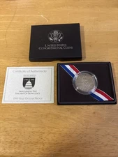 1989-S Proclaiming the Triumph of Democracy Half Dollar Proof w/Box & COA